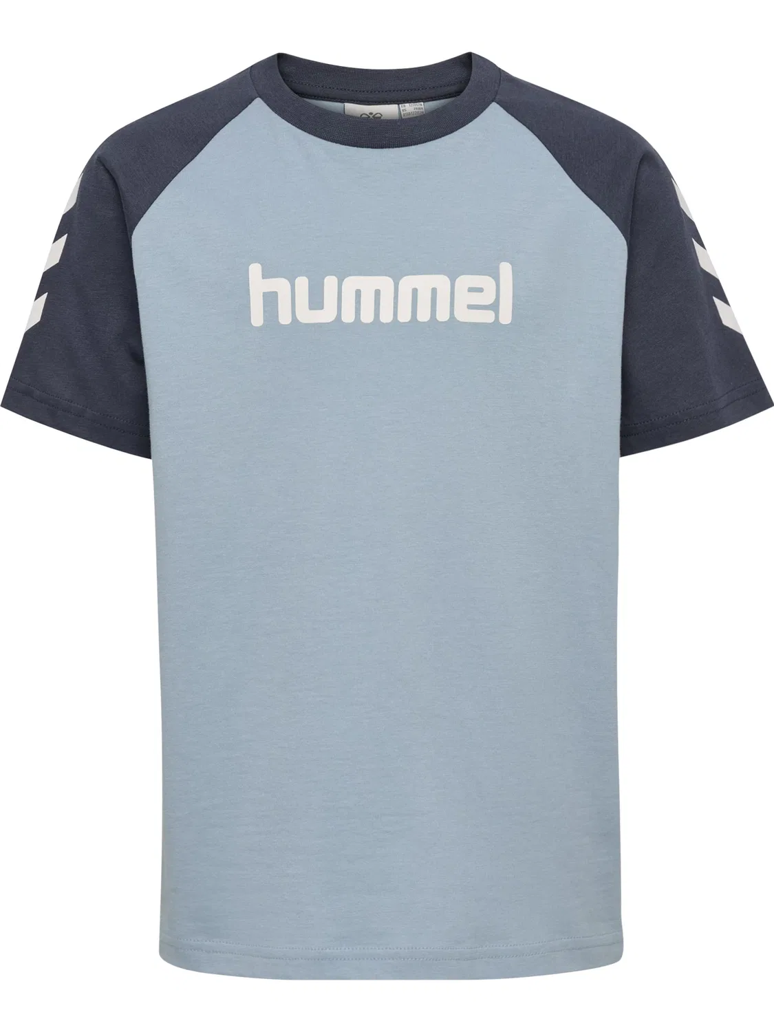 Рубашка Hummel Performance темно-синего и светло-голубого цвета