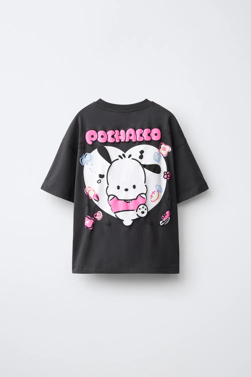Футболка POCHACCO SANRIO ZARA, Anthracite grey — фото 2