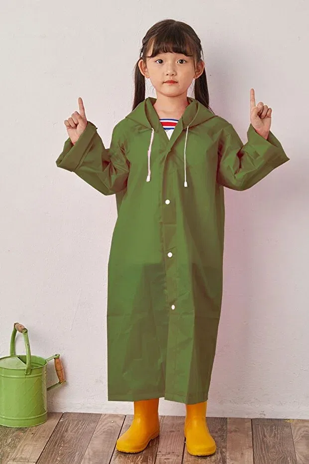Детский дождевик длинный Marlux, Khaki