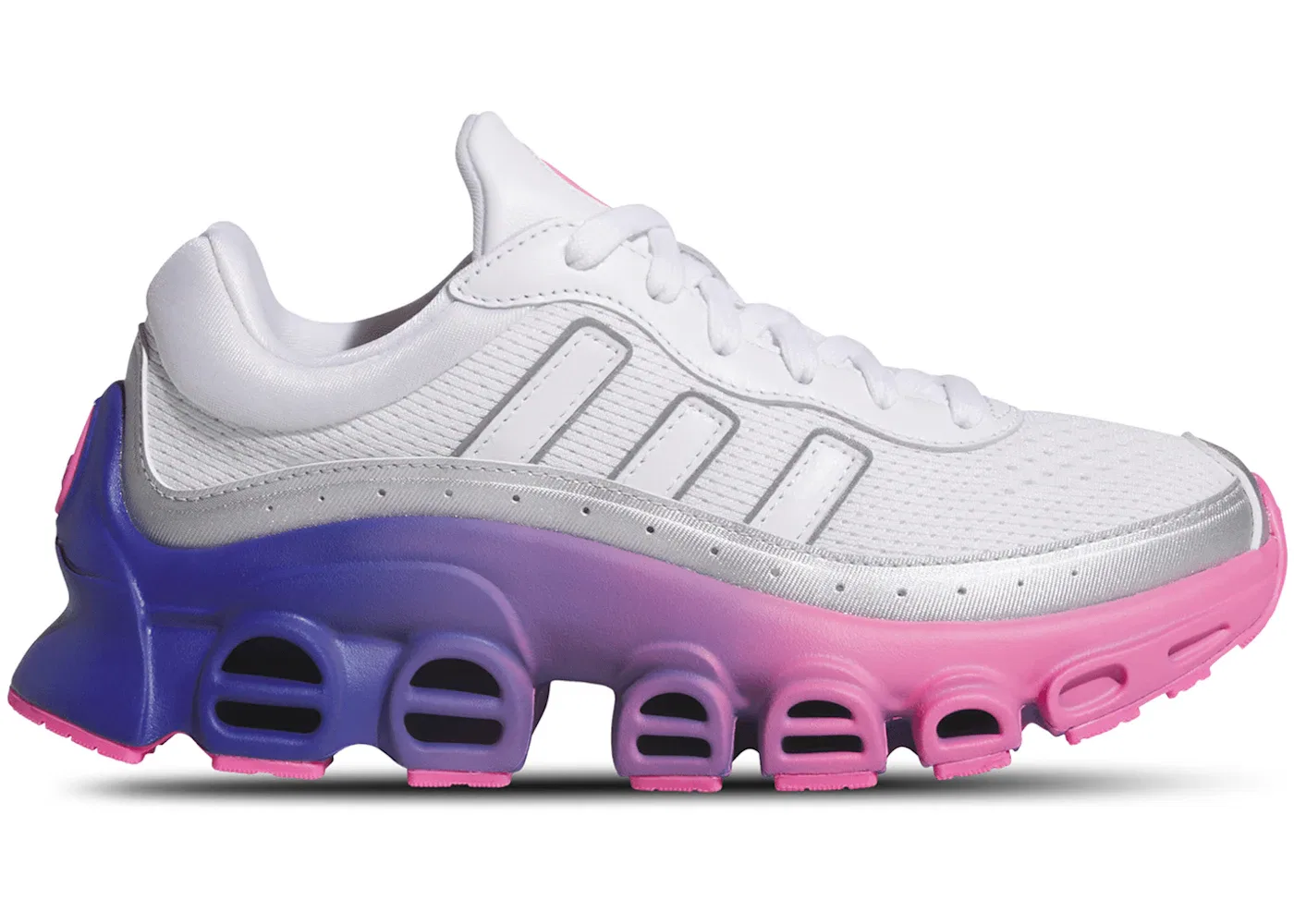 Детские кроссовки Lifestyle Adidas adiFOM Megaride, Footwear White/Silver Metallic/Lucid Pink