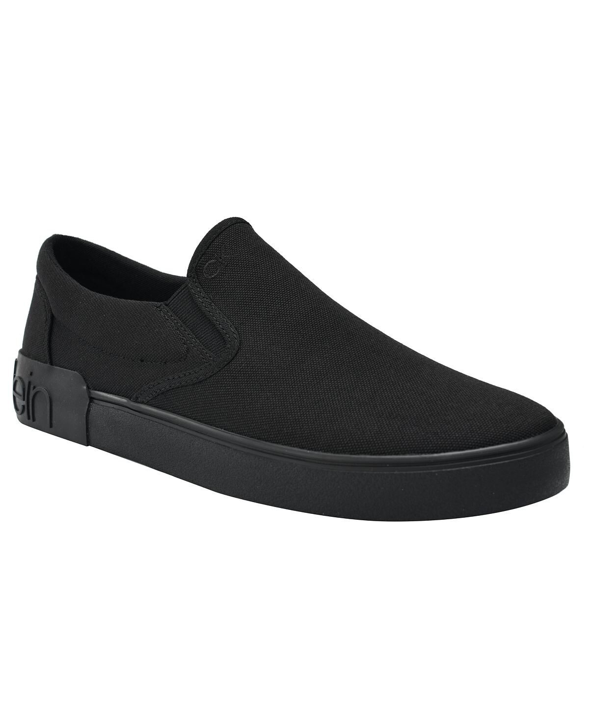 Кроссовки Calvin Klein Men's Ryor Casual Slip-On, черный — фото 2