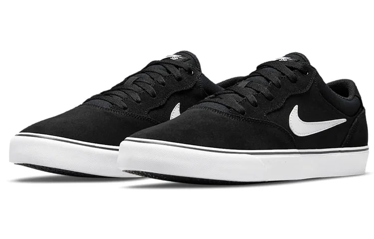 Кроссовки Nike SB Chron 2, черный/белый — фото 3