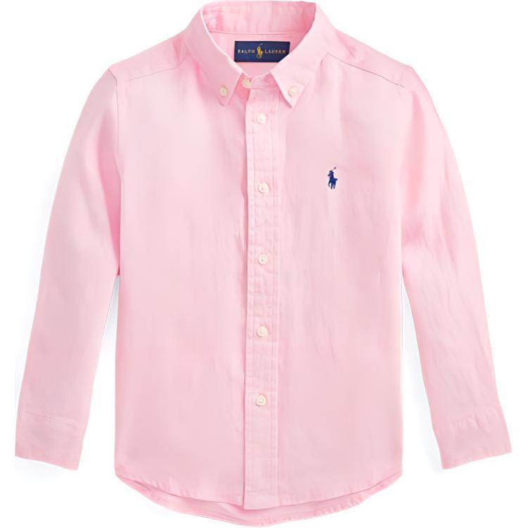 

SS22 Футболка Весна Осень Детская Розовая Polo Ralph Lauren