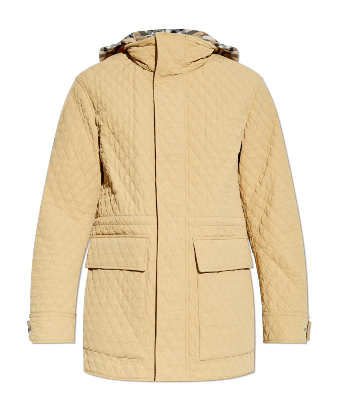 

Куртка с капюшоном Burberry, бежевый