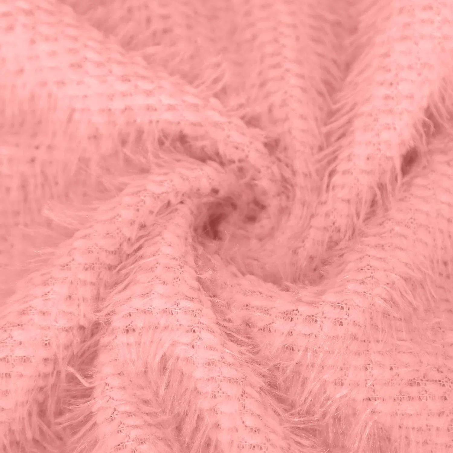 Женское свободное платье-свитер оверсайз, Pink — фото 2