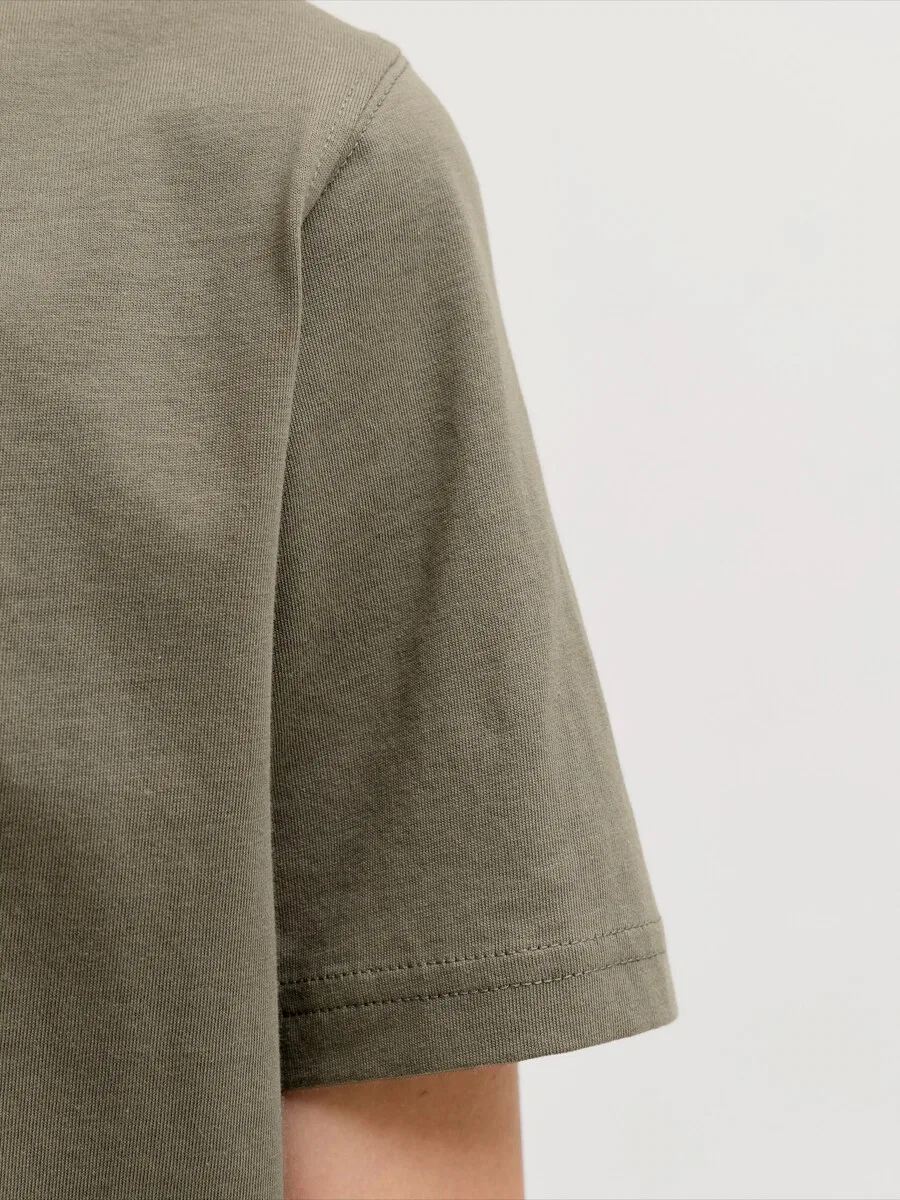 Детская футболка Jack & Jones Junior 'JJAVERY', серо-коричневый/грязно-коричневый цвет — фото 2