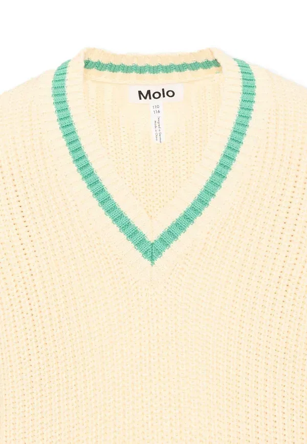 Джемпер в полоску Maglione Molo, Ivory, слоновая кость — фото 3