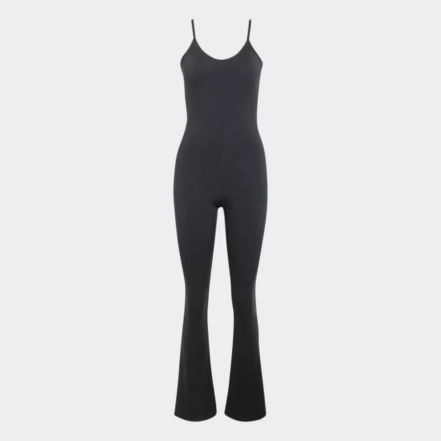 Женский спортивный комбинезон-клеш All Me Flare adidas, Черный
