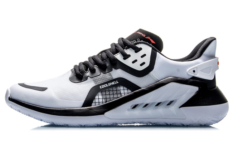 

LINING New Life Lifestyle Shoes Men Low-top White/Black