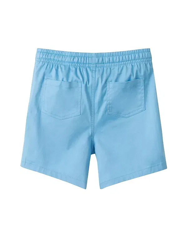 Детские шорты для мальчиков из стрейч-саржи Andy & Evan, Blue Twill — фото 3