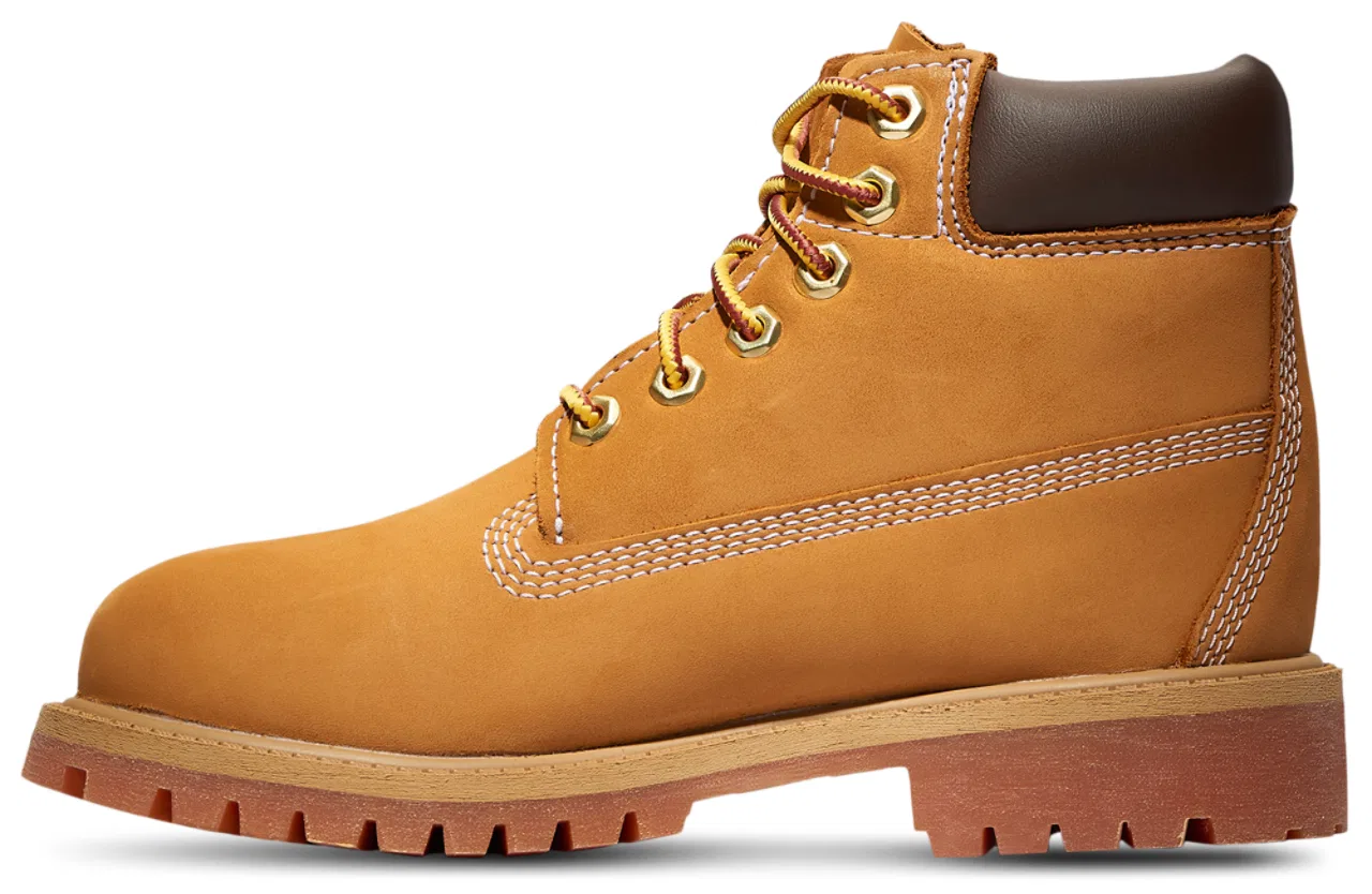 Ботинки для мальчиков дошкольного возраста Waterproof 6" Timberland, цвет Wheat/Wheat — фото 2
