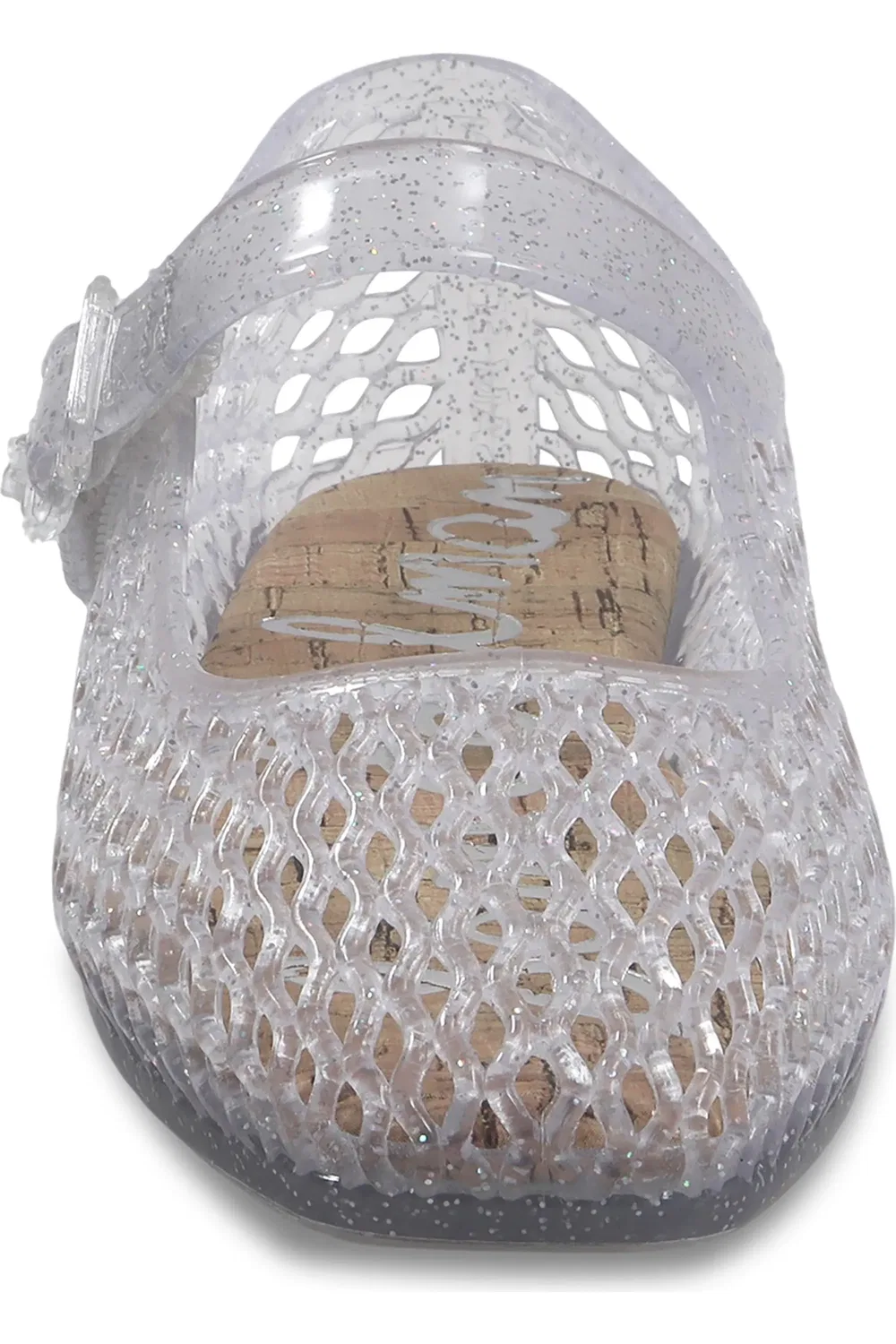 Детские туфли Мэри Джейн с регулируемым ремешком Quinn Jelly Sam Edelman, Clear — фото 3