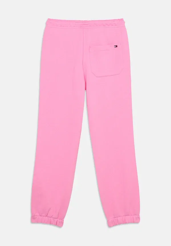 Брюки хлопковые Heritage flag unisex Tommy Hilfiger, Pink Daisy, розовый — фото 2