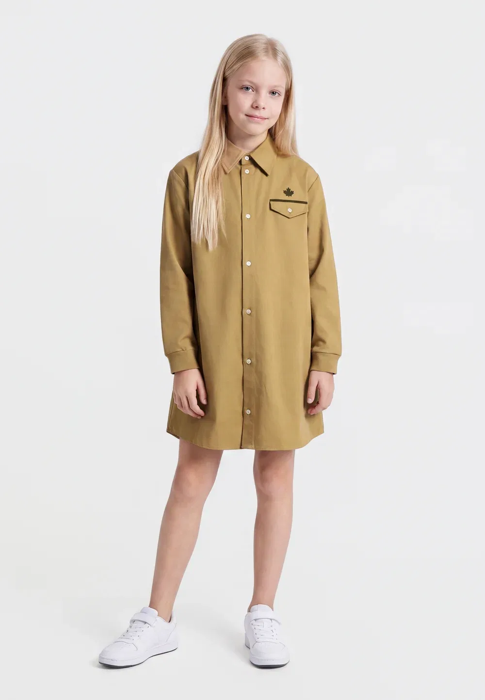 Платье-Рубашка Dsquared2, Camel