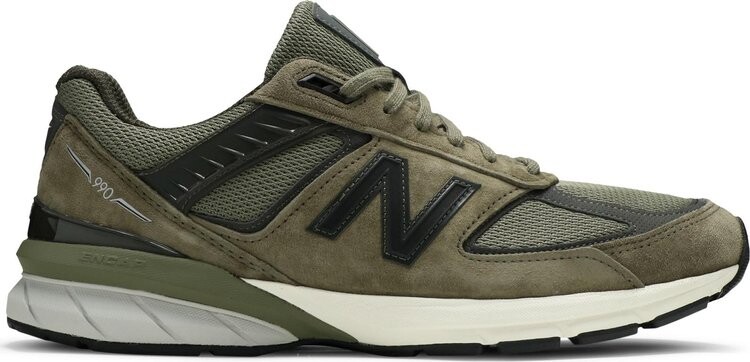 

Кроссовки New Balance 990v5 Made In USA 'Covert Green', зеленый