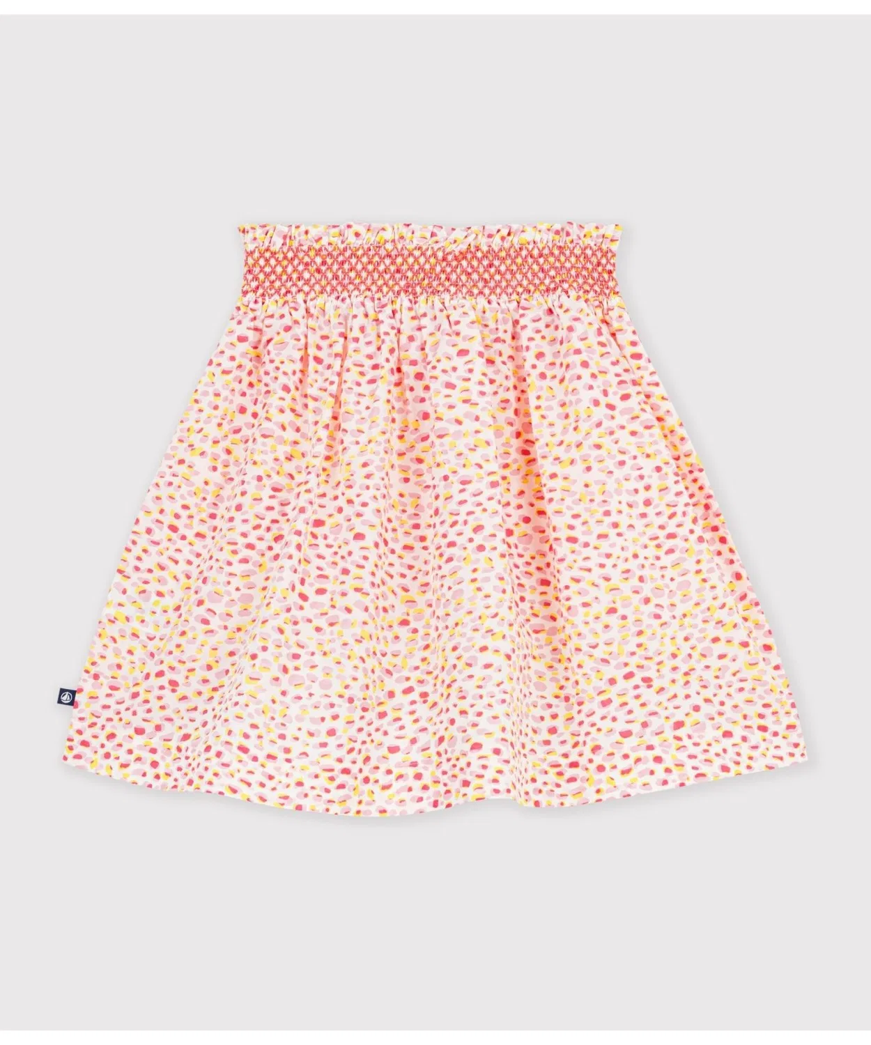 Детская юбка с принтом PETIT BATEAU, White — фото 2