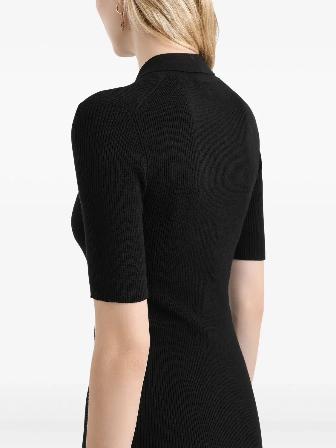 Поло топ Dolce & Gabbana, черный — фото 2