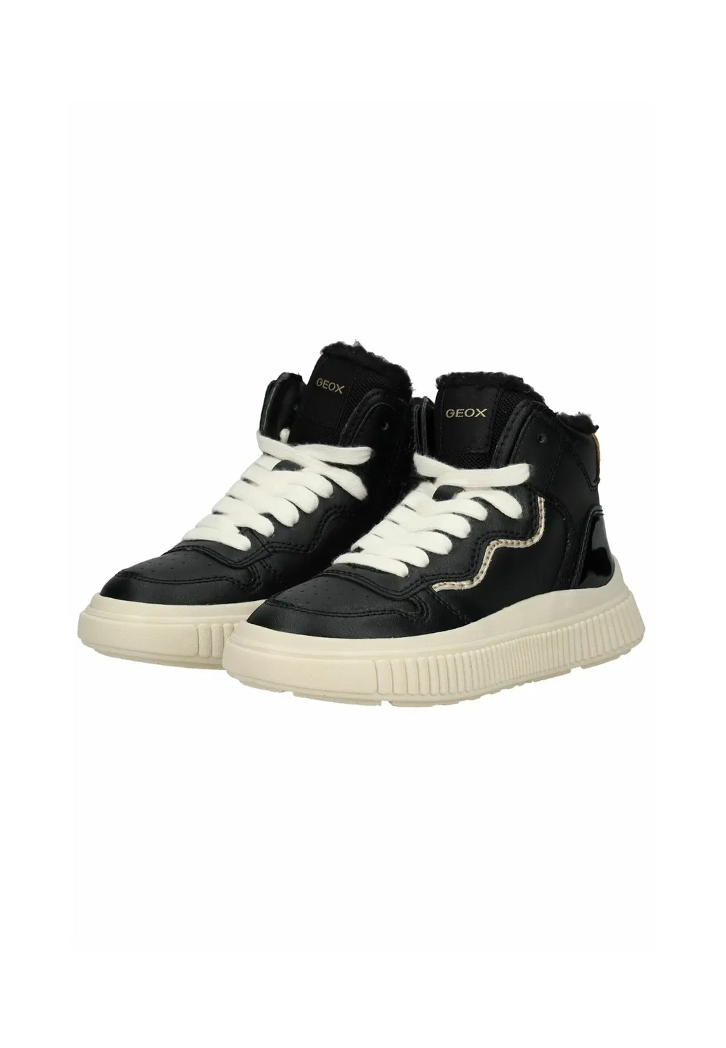 Кроссовки HighTop Geox, Black Platinum C — фото 2