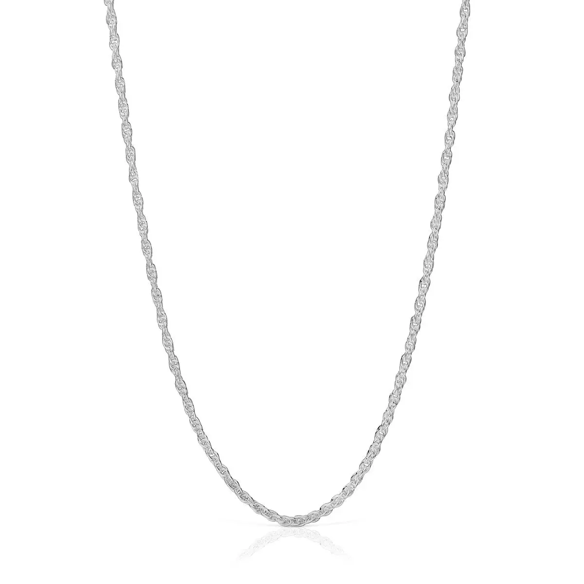 

Колье Tous Basics Rope Measuring 50 Cm, серебро