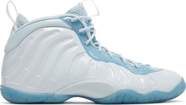 

Кроссовки Nike Little Posite One GS 'Aura Worn Blue White', белый