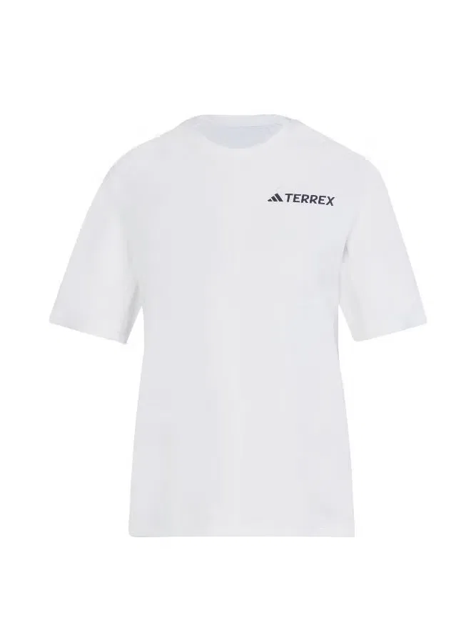 Футболка с технологией Climacool Terrex Adidas, белый — фото 2