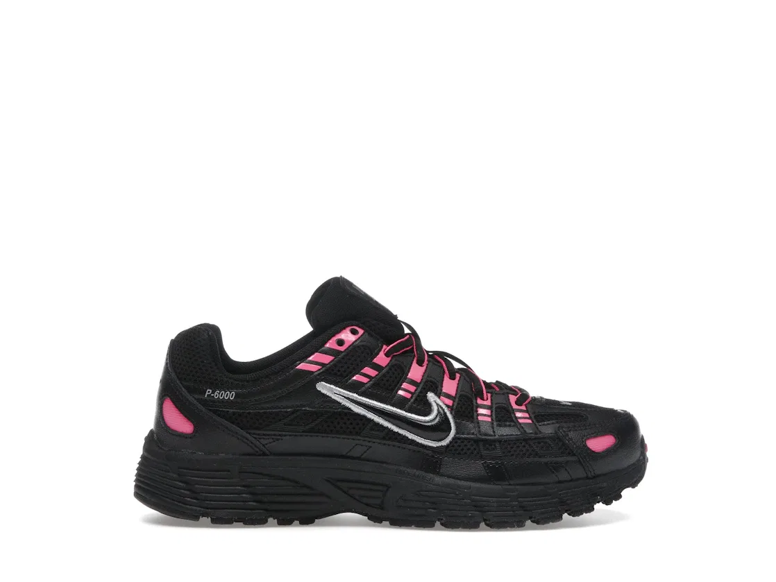 Детские кроссовки Lifestyle Nike P-6000, Pink Blast Metallic Silver Black