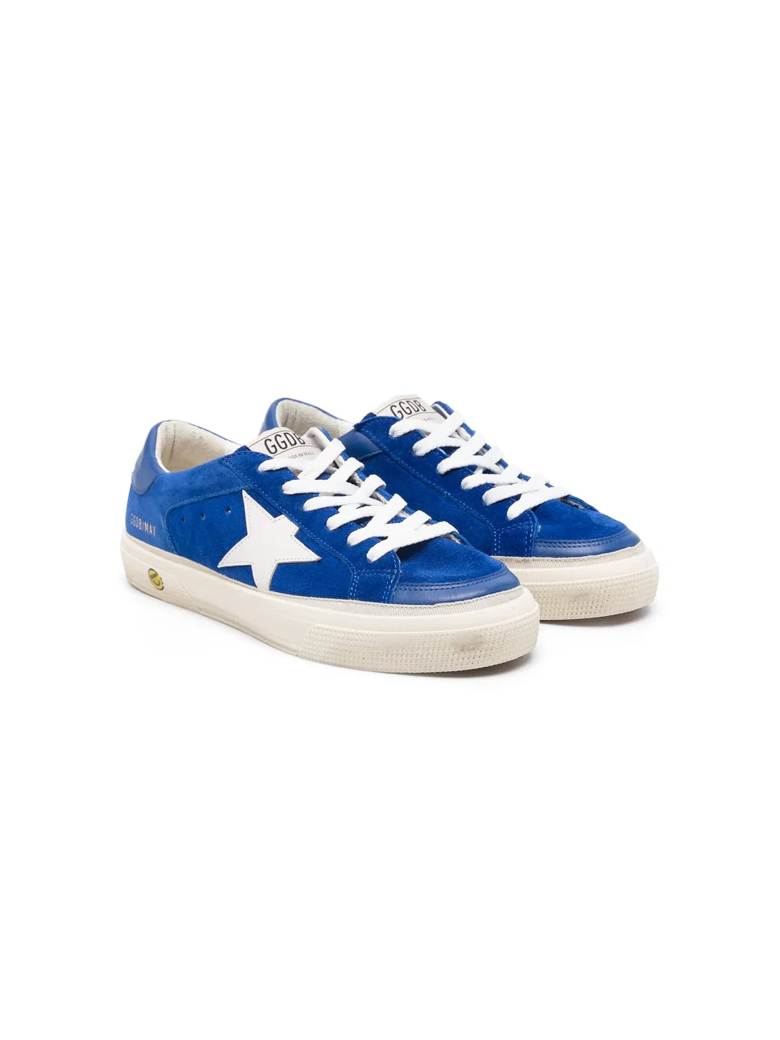 Кроссовки Super-Star из замши Golden Goose, синий