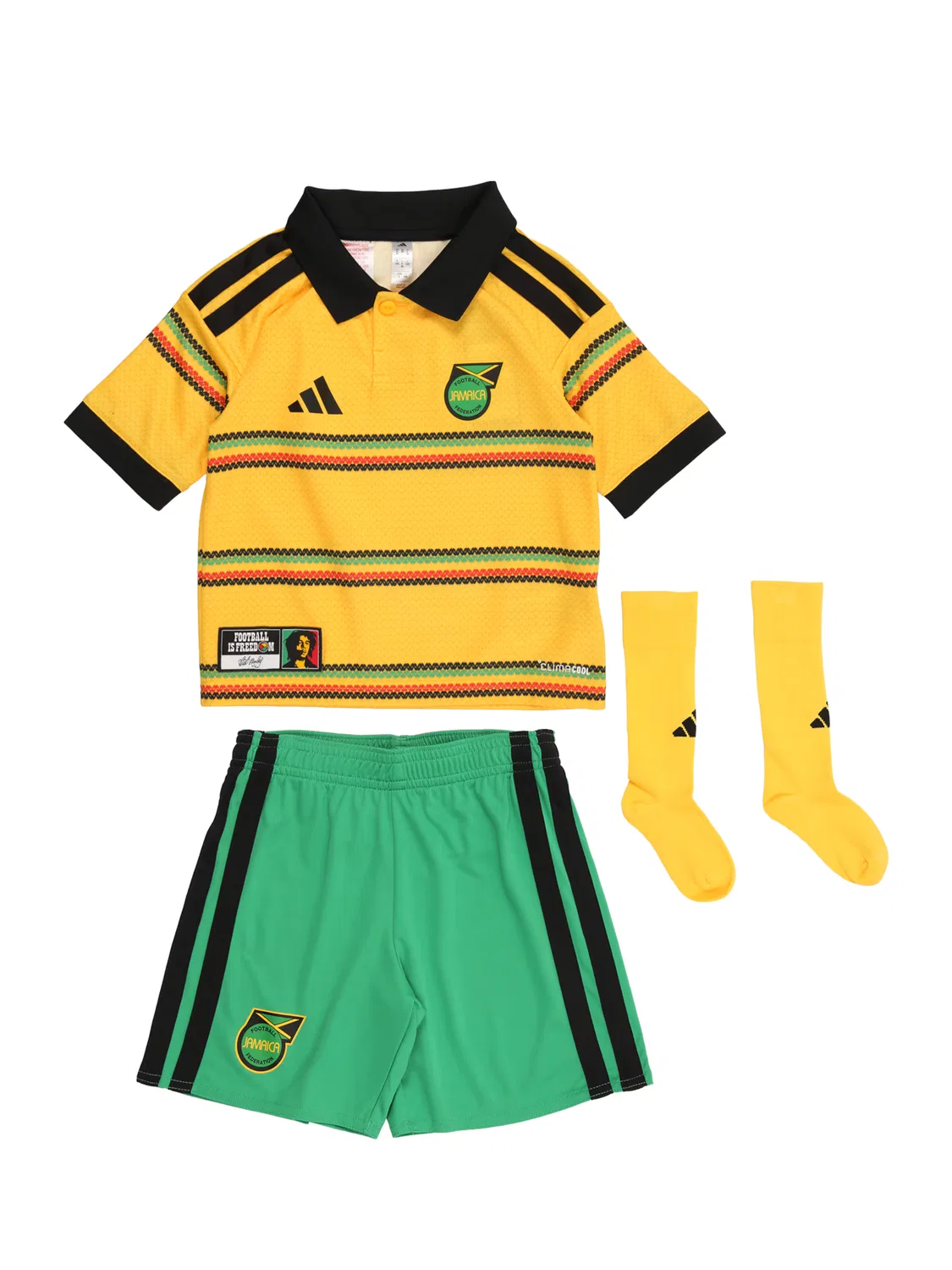 Спортивный костюм Adidas Performance JFF Mini в цвете Желтое золото, тростниковый