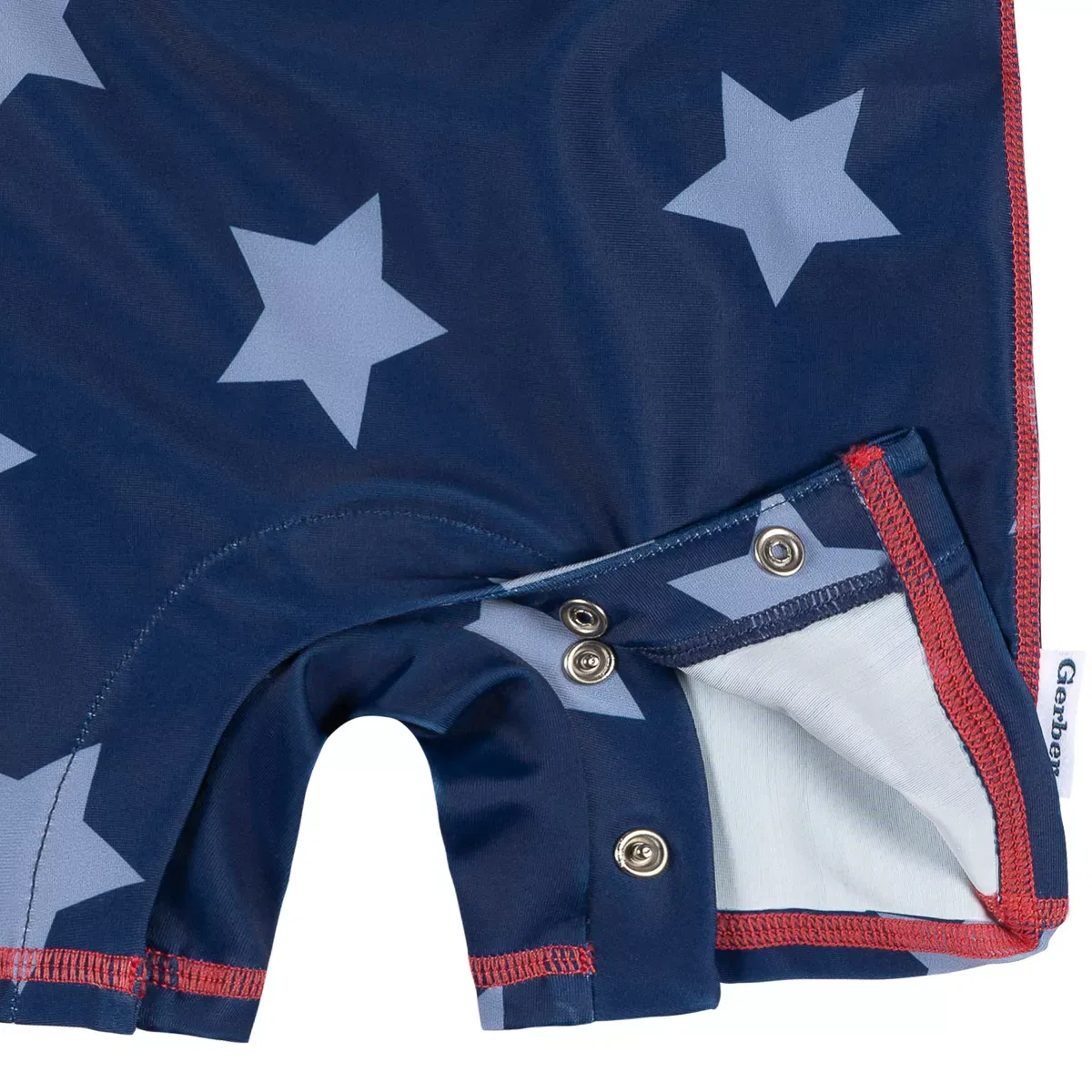 Детский рашгард для мальчиков с длинным рукавом Gerber, Blue — фото 3