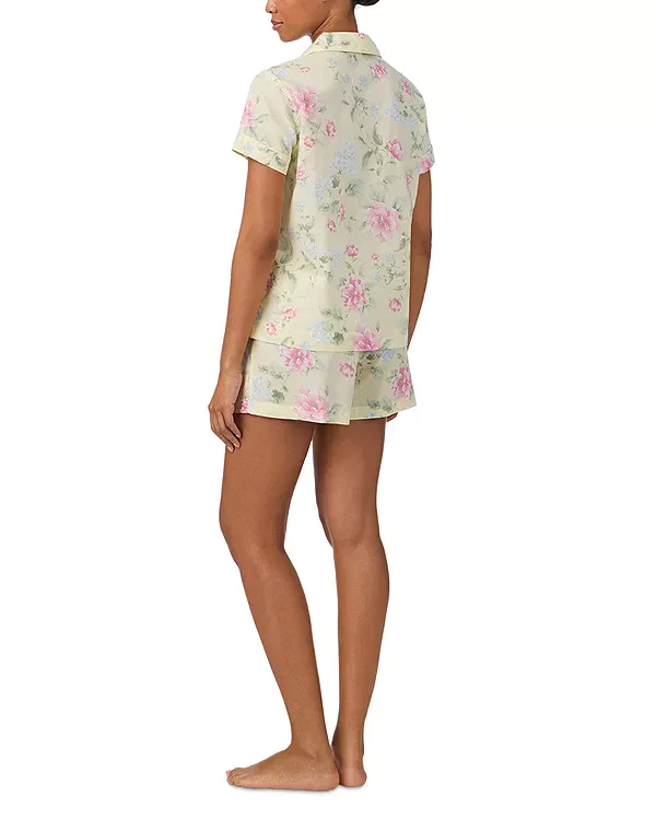 Женский комплект пижамы с цветочным принтом Ralph Lauren, Yellow Floral — фото 3