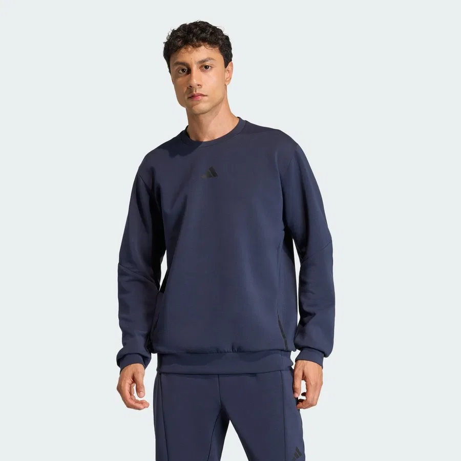 Мужской свитшот с круглым вырезом Performance KA4811 Designed For Training adidas, Синий