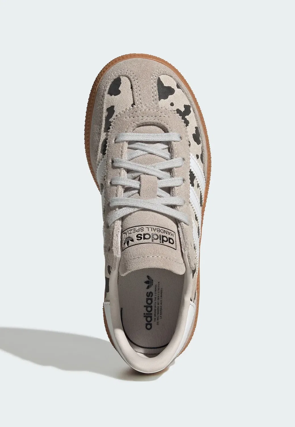 Специальные кроссовки для гандбола унисекс Adidas Originals, Grey One/Pulse Mint/Ftwr White — фото 3