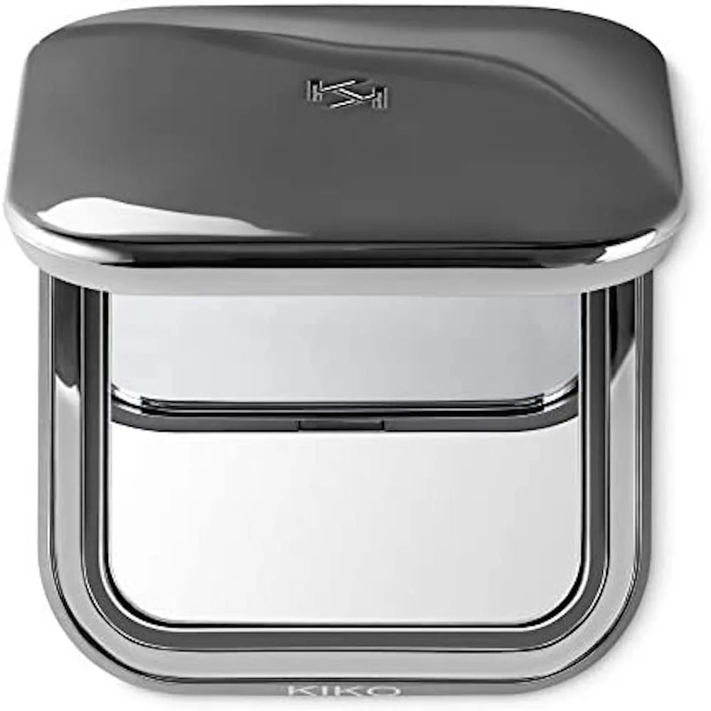 Двойное зеркало KIKO Milano | Обычный и увеличенный режимы, Black