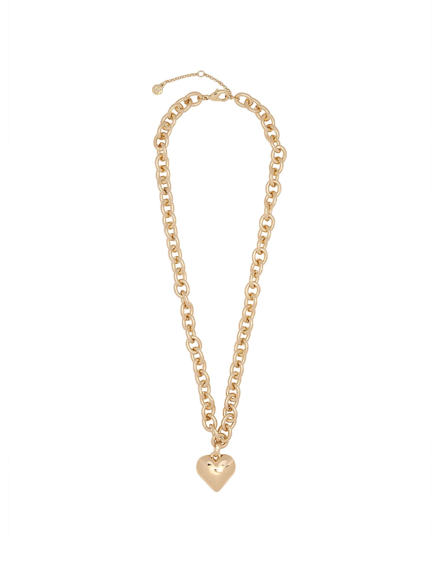 

Цепочка Victoria's Secret Puffed Heart Pendant, золотистый