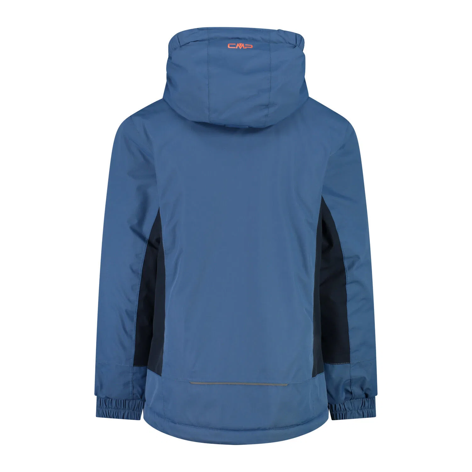 Детская куртка с принтом KID JACKET FIX HOOD 33Z1494 Cmp, Dark Blau Orange Schwarz — фото 4