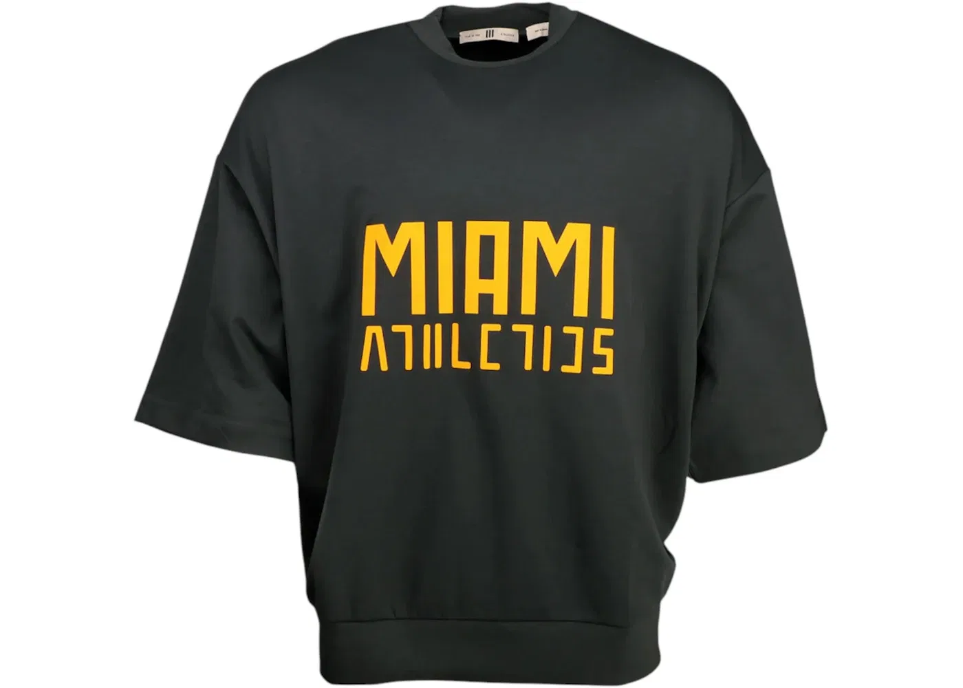 Мужская футболка с коротким рукавом Fear of God Athletics NCAA Crew Neck Short Sleeve T-shirt, Grey