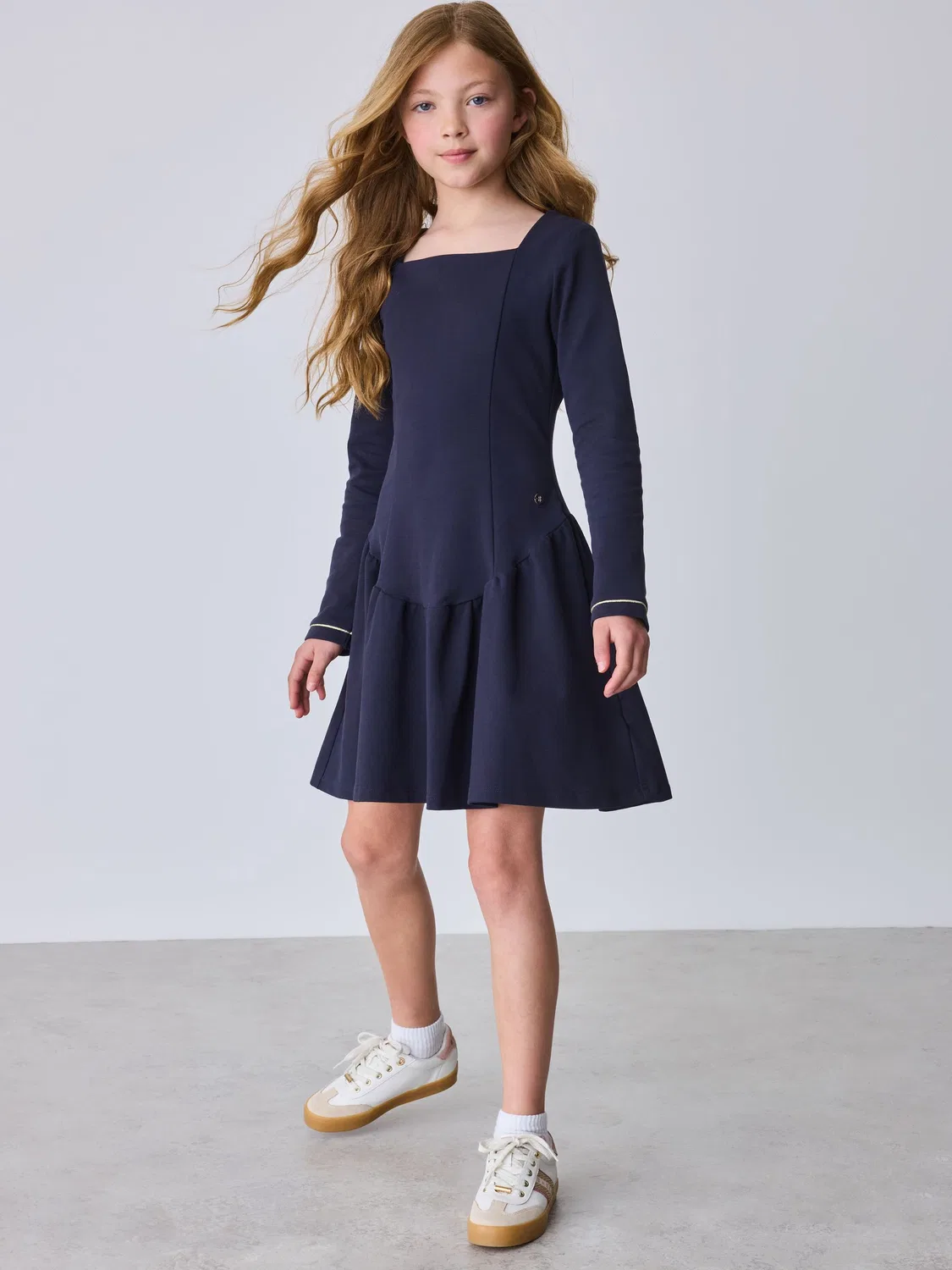 Платье с заниженной талией Baker by Ted Baker, синий