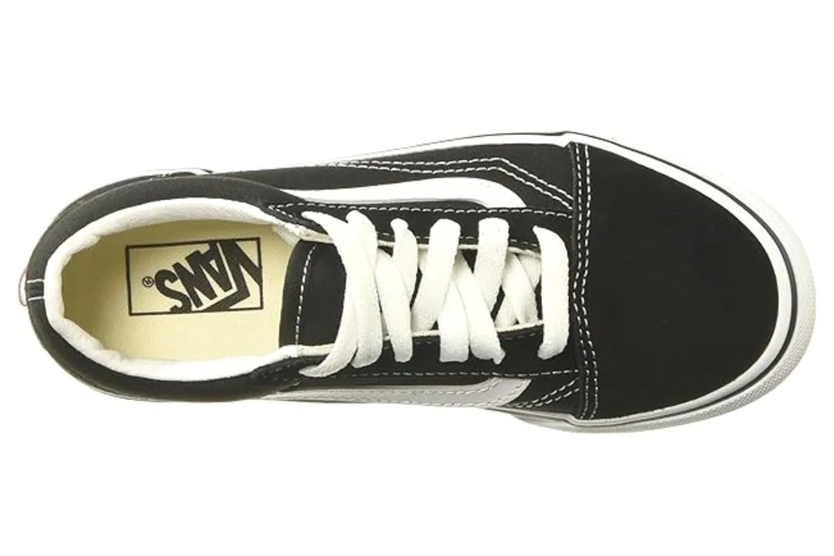Детские кеды Vans Old Skool Plat, Черный — фото 4