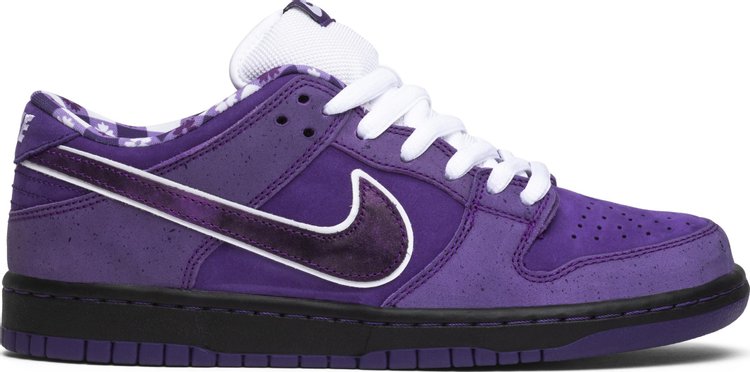 Лимитированные кроссовки Nike Concepts x Dunk Low SB 'Purple Lobster' Special Box, фиолетовый - фото