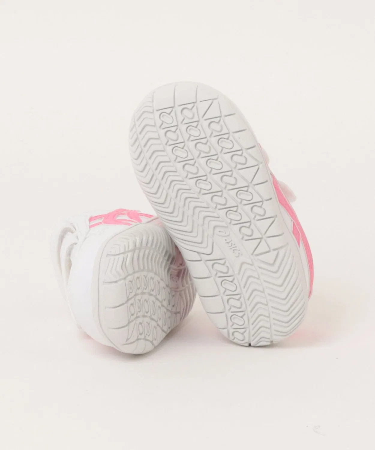 Детские кроссовки с ремешками ASICS JAPAN S TS, White/Pink — фото 3