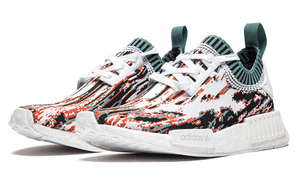 Кроссовки sneakersnstuff x nmd_r1 primeknit Adidas, белый — фото 2