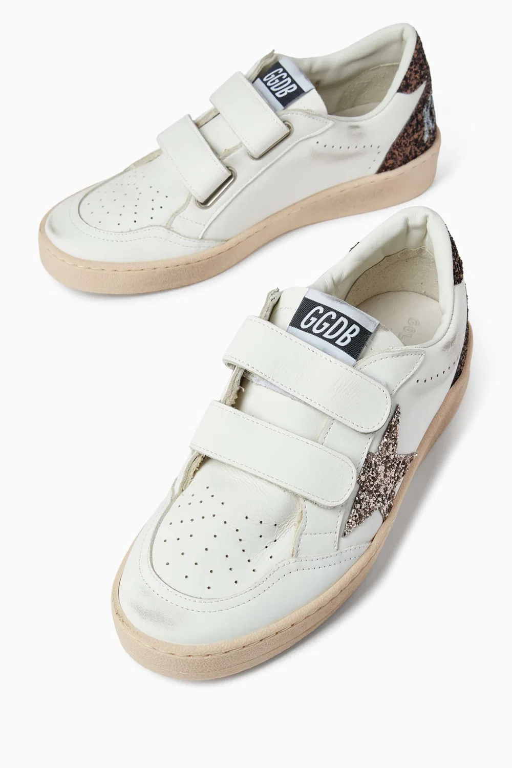 Кроссовки кожаные Ball Star Strap GOLDEN GOOSE — фото 2
