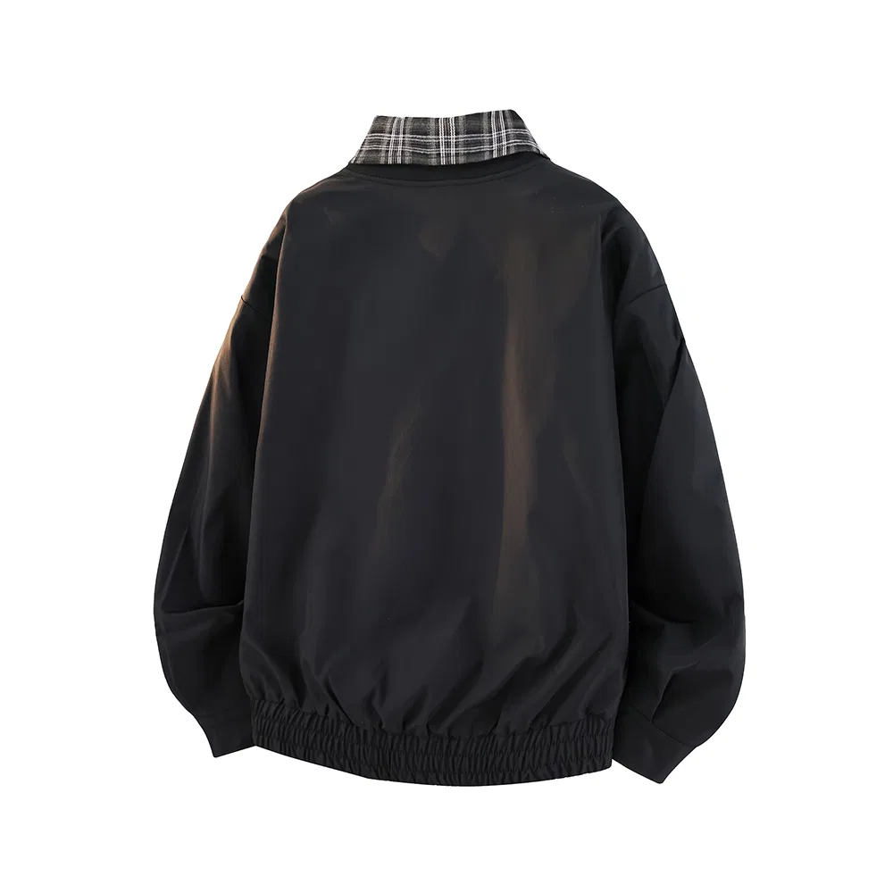 Детское пальто с лацканами, два предмета Unisex Lapel Moderate Mock Two Piece, PAL ONGACO, Brown — фото 4