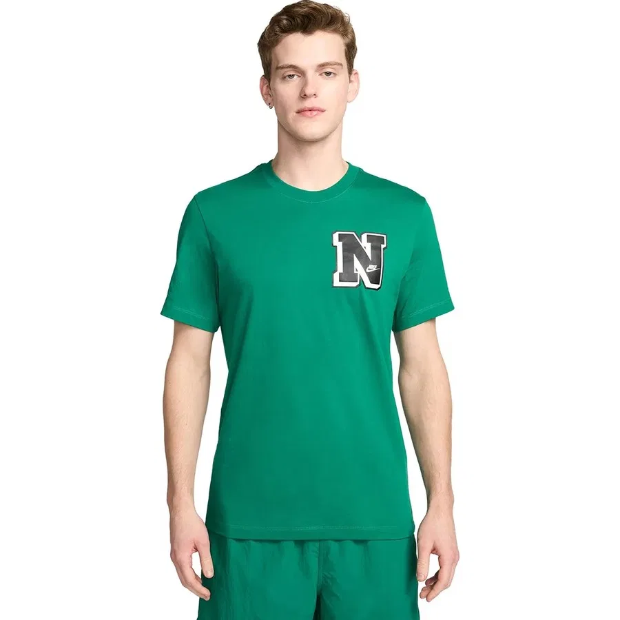 Футболка с коротким рукавом Sportswear Club Nike, Зеленый