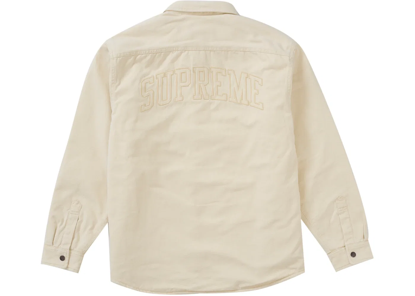 Мужская рубашка с подкладкой из искусственного меха Supreme Shirt, Natural — фото 3