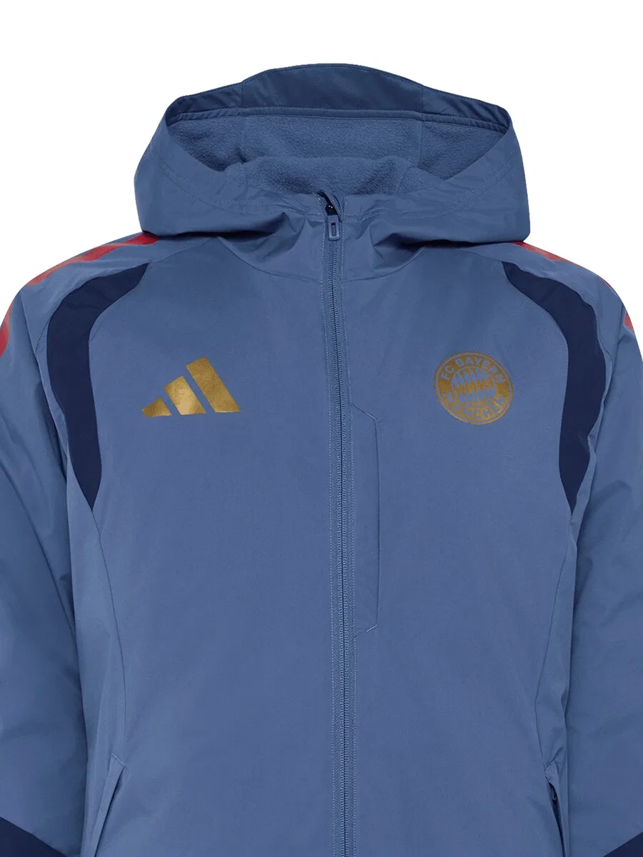 Куртка ADIDAS PERFORMANCE Performance Jacket 'Teamline' синего цвета — фото 2