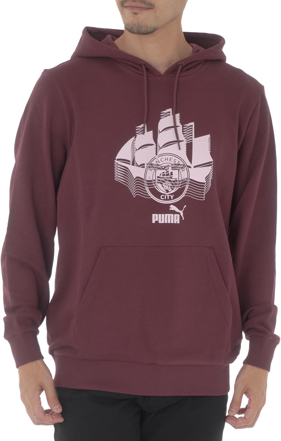 

Толстовка Puma MCFC FTBLCULTURE 77776 для мужчин, посвященная футболу, с символикой европейского клубного футбольного клуба