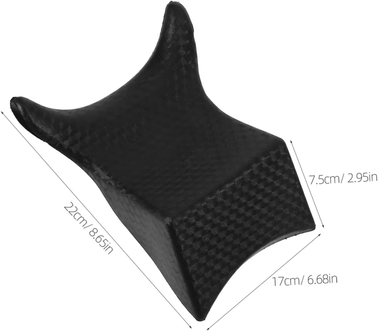Банная подушка для мытья головы, Healeved, ПВХ, 22x17 см, 230 г, Black — фото 2