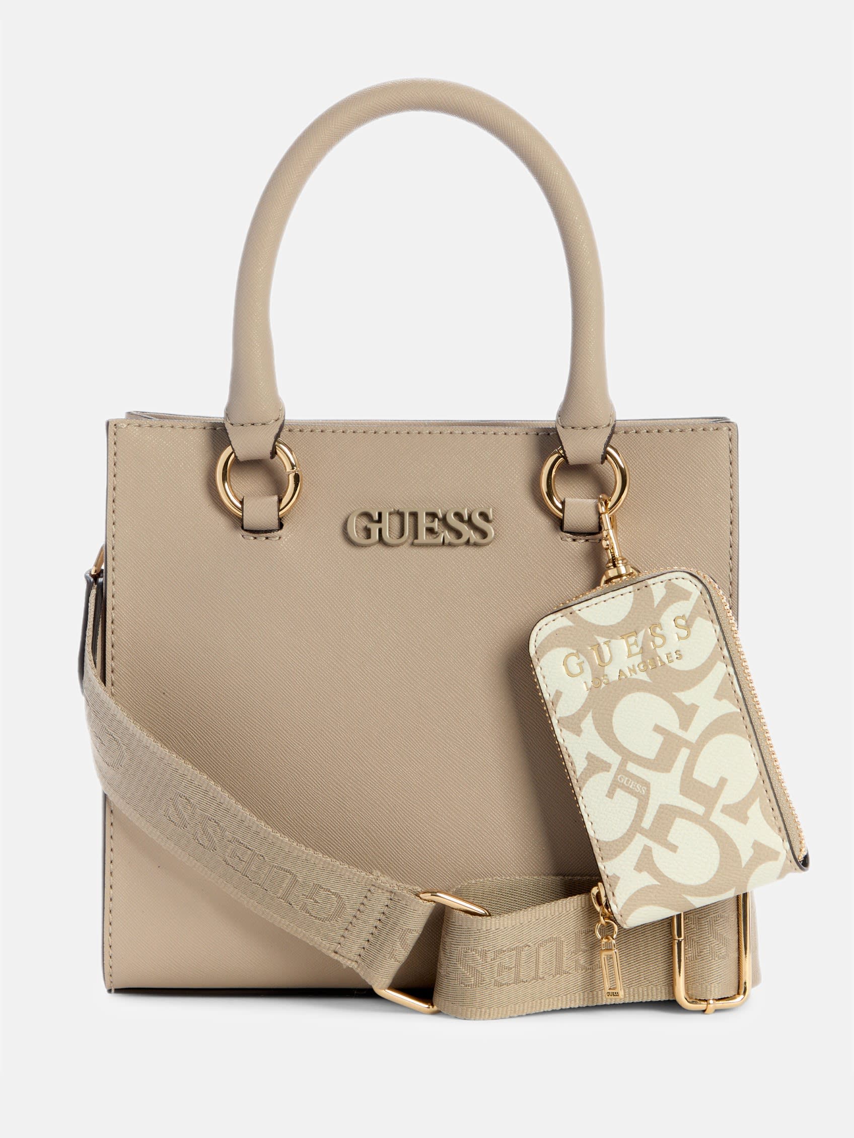 

Маленькая сумка Zinnia Guess Factory, серо-коричневый