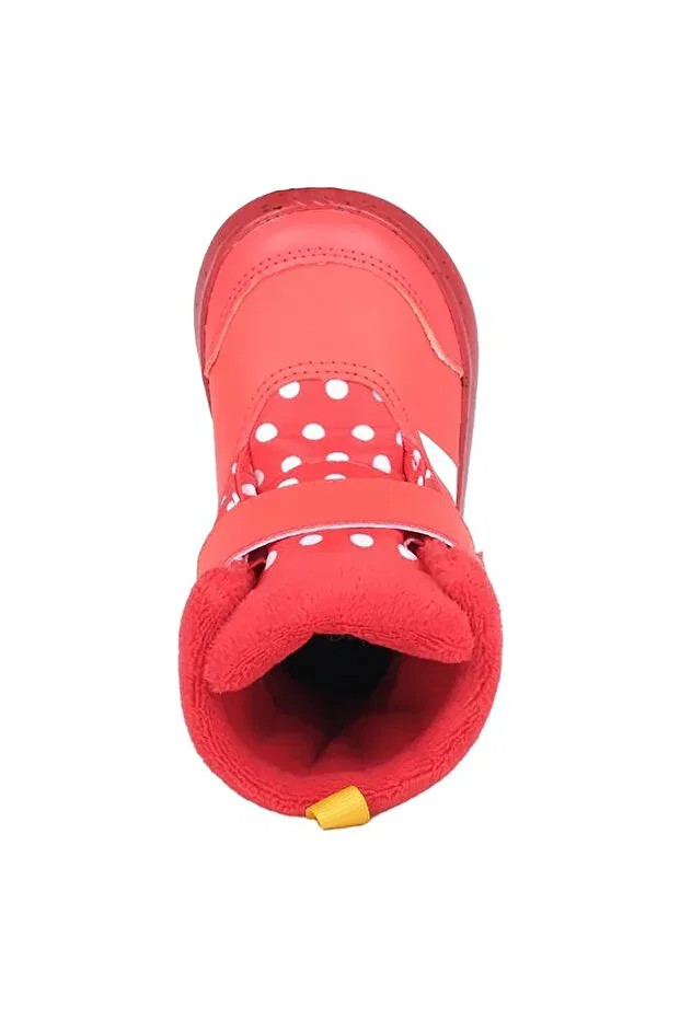 Детские ботинки для девочек с принтом Winterplay Minnie I Red Kids Boots IG7191 Adidas, Red — фото 3